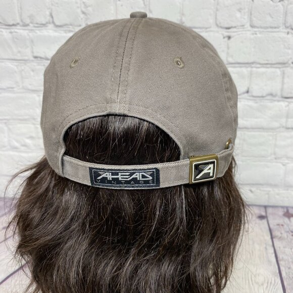 Dad Hat Cap Strap Back Gray Montana Wilderness Club Sir Nick Faldo Invitational - Picture 3 of 9